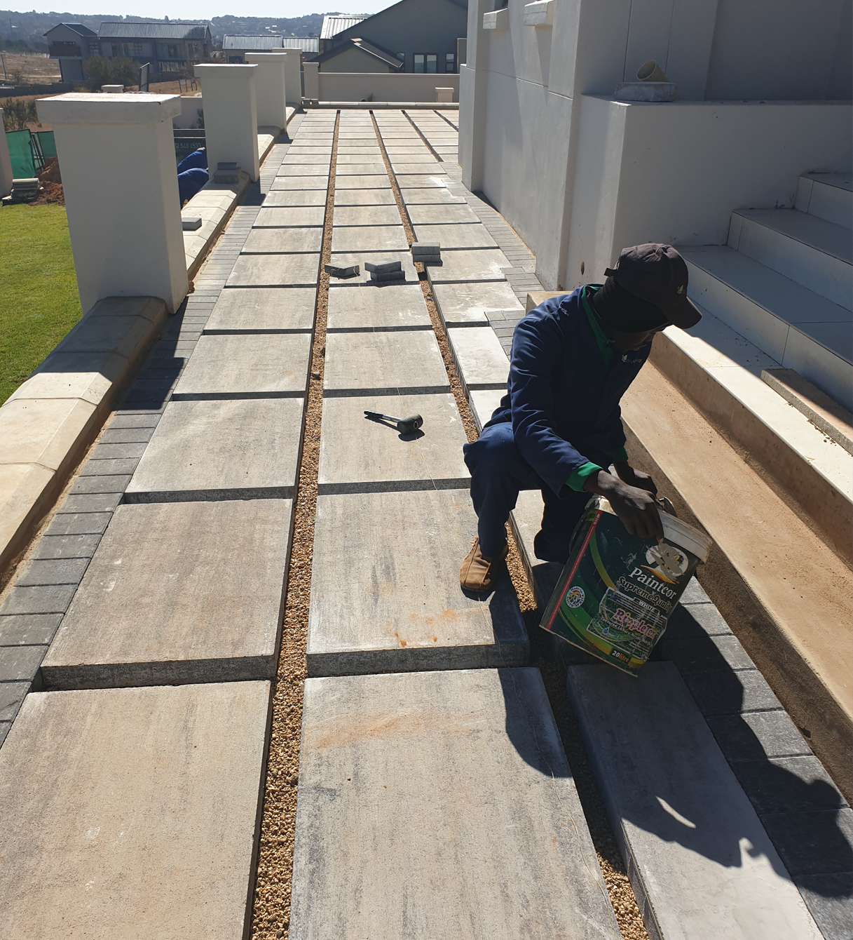 paving
